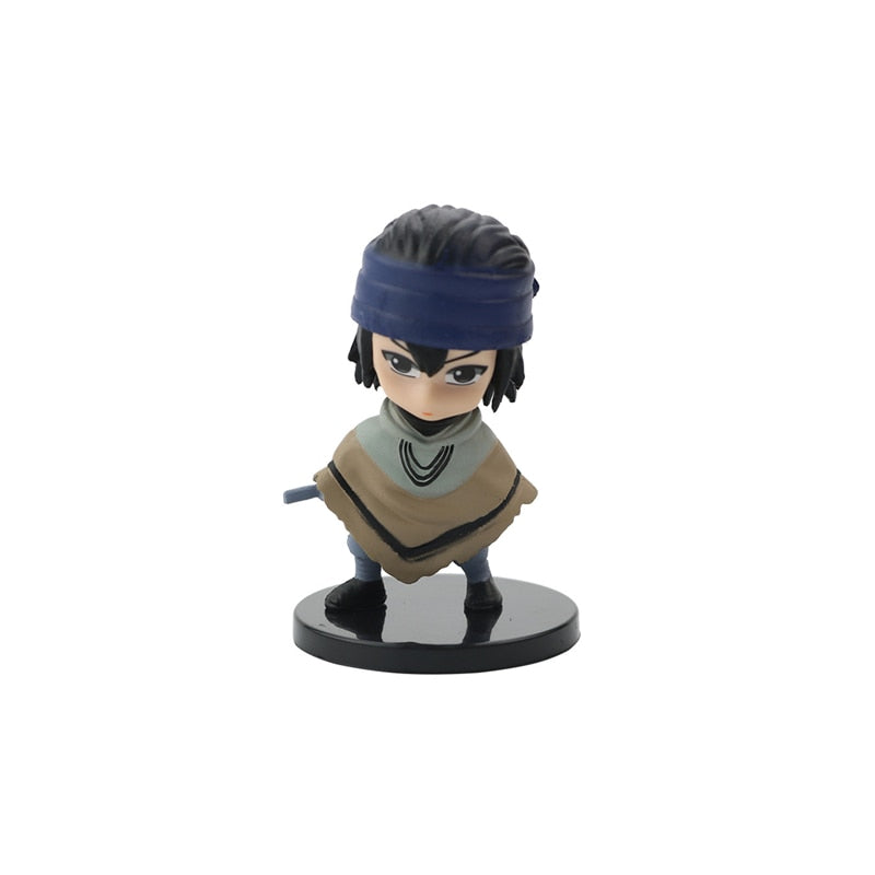 Naruto Uzumaki Kakashi Uchiha Sasuke Itachi Anime Figure Toy Q Cute Figural Nendoroid Car Decoration PVC Model Gift Toys For Kid