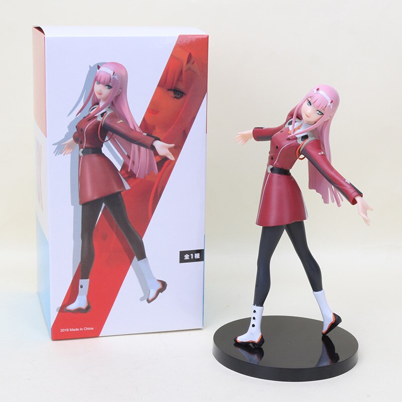 Sexy Anime DARLING in the FRANXX Anime Figure Toy Zero Two 02 Sexy Girl PVC Action Figure Collection Model Doll Toys 30cm