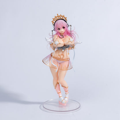 Nitro Super Sonic Super Sonico Libra Ver. PVC Action Figure Japanese Anime Sexy Figure Model Toys Collection Doll Gift