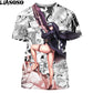 Hot Sexy Nun 3D Printed T Shirt Anime Manga Hentai Girls Ovesized T-Shirt Men Women Trendy Cosplay Lewd Girl Plus Size Tops Tees