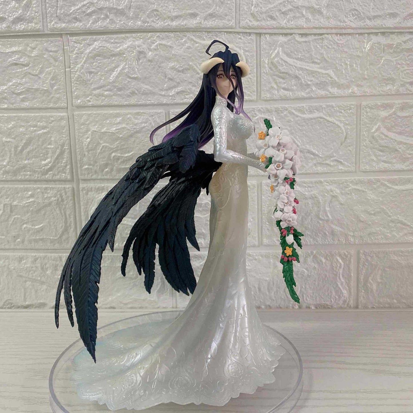 32cm Overlord Albedo Sexy Anime Figure Albedo Swimsuit Action Figure F:NEX OVERLORD Albedo Yukata so-bin Figure Adult Model Toys