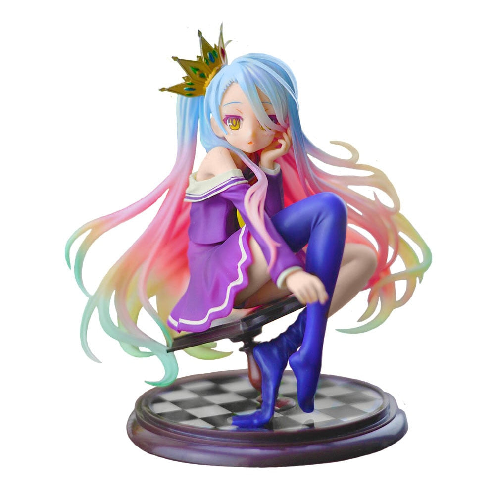 B-STYLE No Game No Life Shiro Cat Bunny Ver. Sexy Anime Figure FREEing No Game No Life Shiro Action Figure Collectible Model Toy