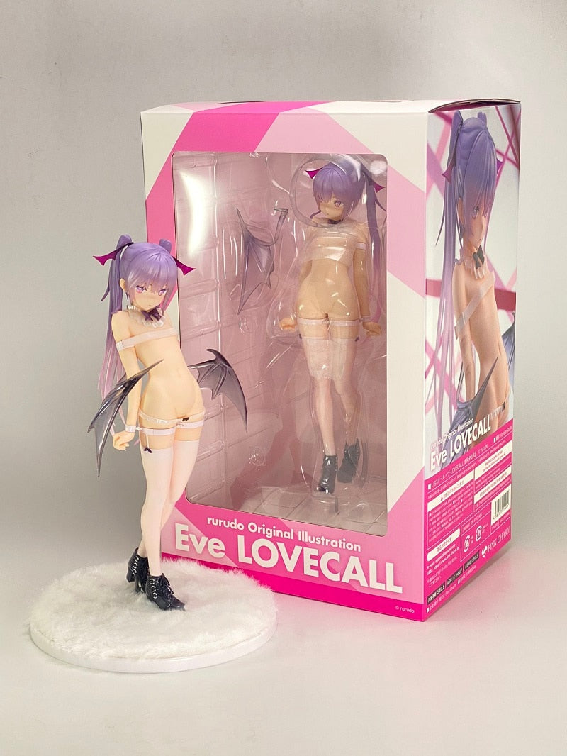 Pink Charm Original Character By Rurudo PVC Hentai Statue 1/6 Eve Lovecall Ver. Sexy Girl Adult Collection Model Doll Toys Gift