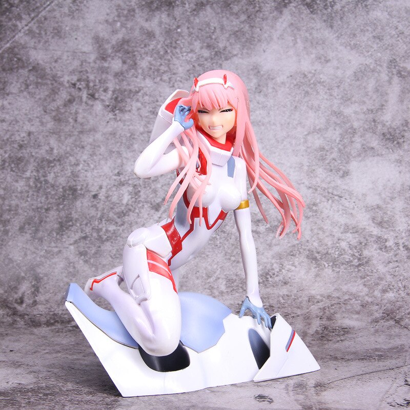 Sexy Anime DARLING in the FRANXX Anime Figure Toy Zero Two 02 Sexy Girl PVC Action Figure Collection Model Doll Toys 30cm