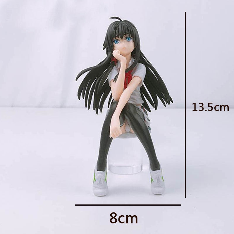 Anime Sexy Girl Figure My Teen Romantic Comedy SNAFU Yui Yuigahama Yukinoshita Yukino Uniforms PVC Action Figure Toys Model Doll