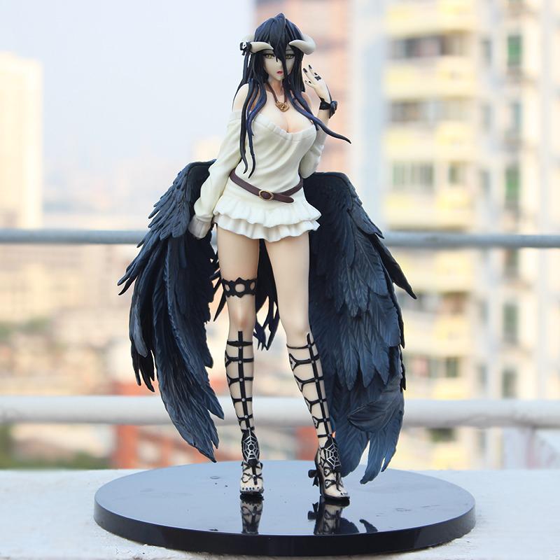 5 Styles Overlord Albedo So-bin Anime Figure Overlord Iii Sexy Albedo Action Figure Gown Figure Pvc Collection Model Toy Gifts