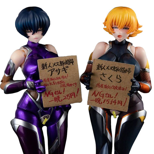 16cm Taimanin Series SECOND AXE Asagi Igawa SAKURA IGAWA Anime Figure Action Figurine Manga Collectible Model Doll Adult Toys