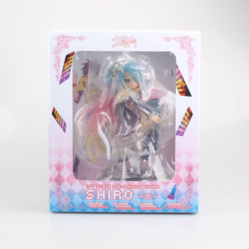 B-STYLE No Game No Life Shiro Cat Bunny Ver. Sexy Anime Figure FREEing No Game No Life Shiro Action Figure Collectible Model Toy