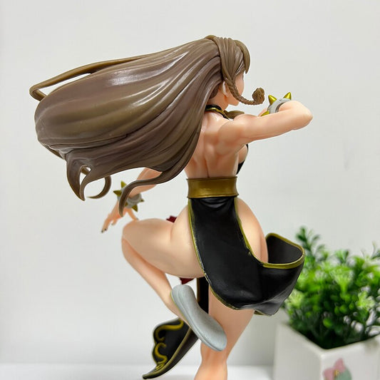 23cm Street Fighter V Bishoujo Anime Figure Chun Li Battle Costume Action Figure Sexy Girl Figure Collection Model Doll Toys
