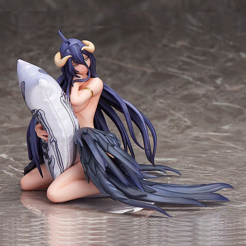 32cm Overlord Albedo Sexy Anime Figure Albedo Swimsuit Action Figure F:NEX OVERLORD Albedo Yukata so-bin Figure Adult Model Toys