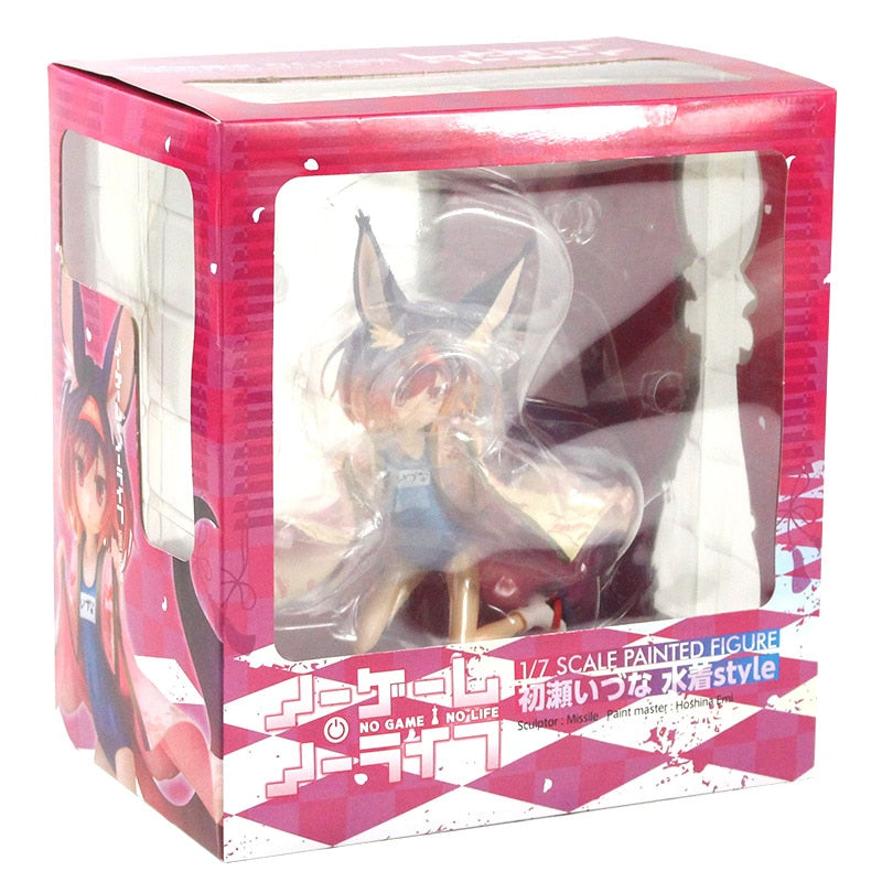 B-STYLE No Game No Life Shiro Cat Bunny Ver. Sexy Anime Figure FREEing No Game No Life Shiro Action Figure Collectible Model Toy