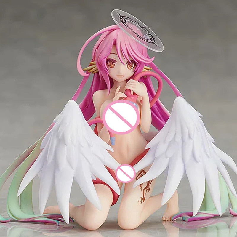 B-STYLE No Game No Life Shiro Cat Bunny Ver. Sexy Anime Figure FREEing No Game No Life Shiro Action Figure Collectible Model Toy