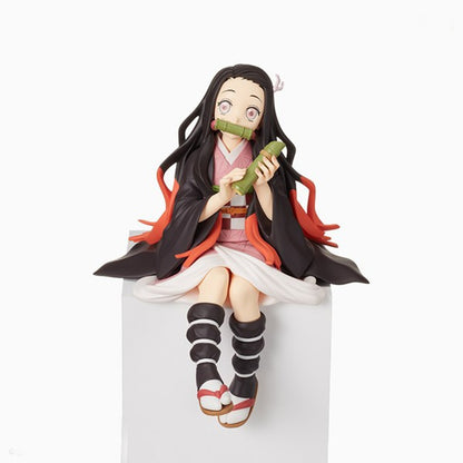 14cm Demon Slayer Anime Figure Kamado Nezuko Kochou Shinobu Action Figure Kimetsu no Yaiba Tsuyuri Kanawo Figurine Model Doll