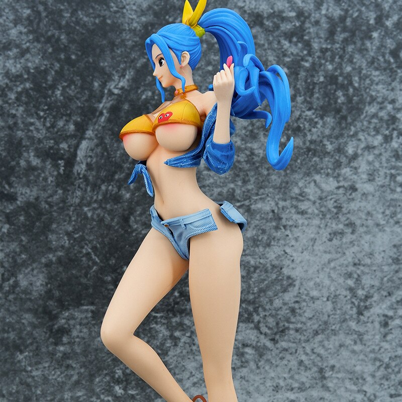 35cm Anime One Piece Miss Wednesday Figure GK Nefeltari Vivi Action Figurines PVC Model Toys Sexy Street Fashion Girl Doll Figma