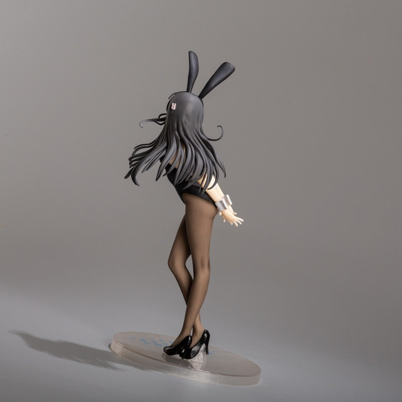 25cm Mai Sakurajima Bunny Girl Senpai Sexy Anime Figure Rascal Does Not Dream of Bunny Girl Senpai Action Figure Model Doll Toys