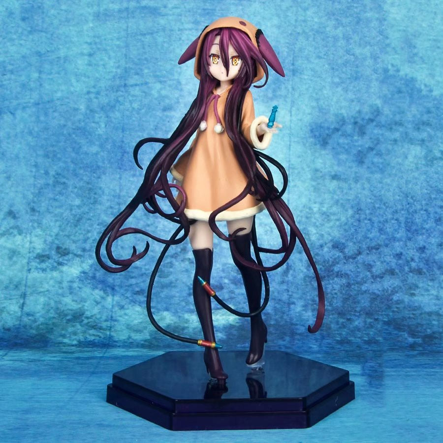 B-STYLE No Game No Life Shiro Cat Bunny Ver. Sexy Anime Figure FREEing No Game No Life Shiro Action Figure Collectible Model Toy