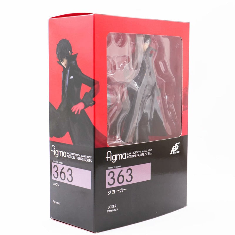 10cm Megami Tensei Persona 5 Joker Amamiya Ren Anime Figure Q version 989# Ren Amamiya Action Figure Collection Model Doll Toys