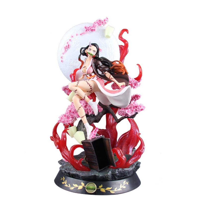 31cm Demon Slayer Anime Figure Kamado Nezuko PVC Action Figure Toy Kimetsu no Yaiba GK Statue Adult Collectible Model Doll Gifts
