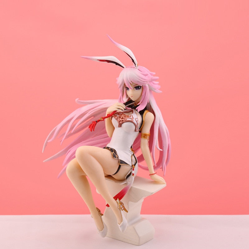 [Bonus] Houkai 3rd Sakura Yae Chinese Dress Ver. PVC Figure Houkai 3rd Sakura Yae Anime Figure Sexy Girl Action Figure Toys 30cm