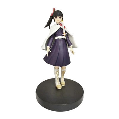 14cm Demon Slayer Anime Figure Kamado Nezuko Kochou Shinobu Action Figure Kimetsu no Yaiba Tsuyuri Kanawo Figurine Model Doll