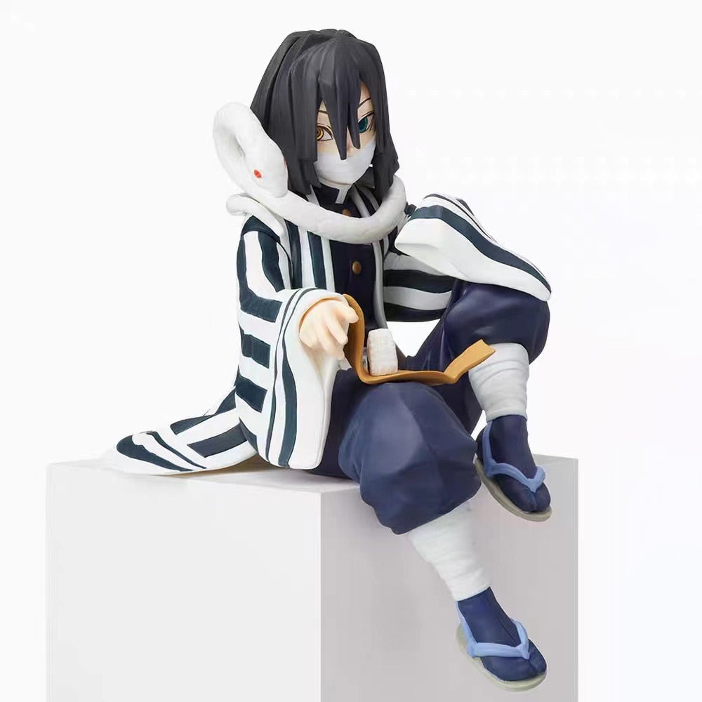 14cm Demon Slayer Anime Figure Kamado Nezuko Kochou Shinobu Action Figure Kimetsu no Yaiba Tsuyuri Kanawo Figurine Model Doll