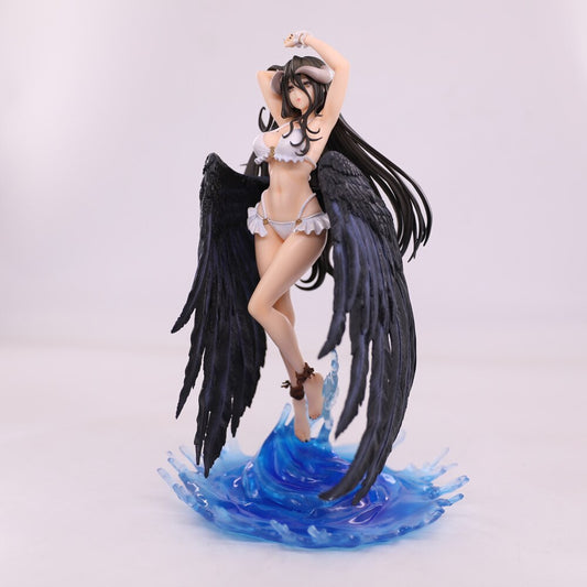 Shibuya Scramble Figure Overlord Albedo Swimsuit Ver. 1/7 PVC Action Figure Anime Sexy Figure Model Toys Doll Gift