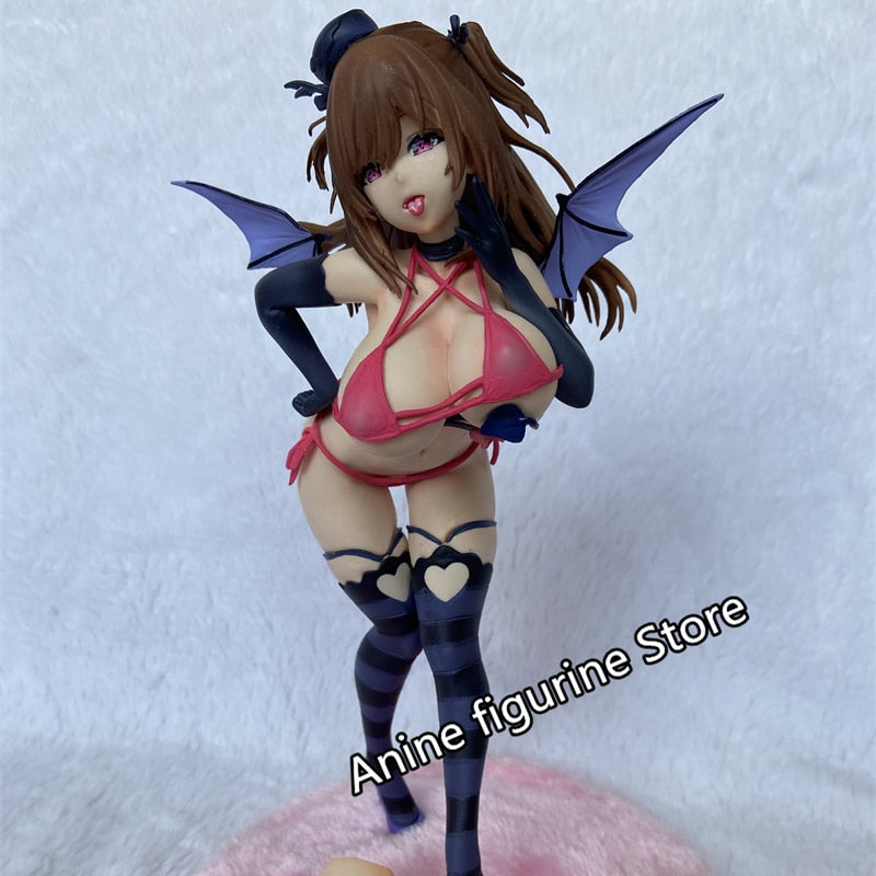 Anime Figurine Lilith Girl Figure Model 1/6 Hentai Native Mataro Pink Cat Collection Adult PVC figures Toy Doll Gift