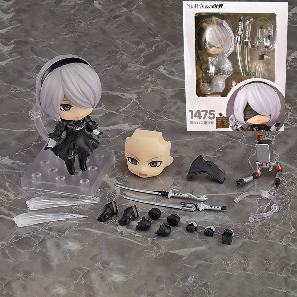 20cm NieR Automata Anime Figure Sexy Girls 2b YoRHa No.2 Type B Action Figure YoRHa No.2 Type B Figurine Adult Model Doll Toys