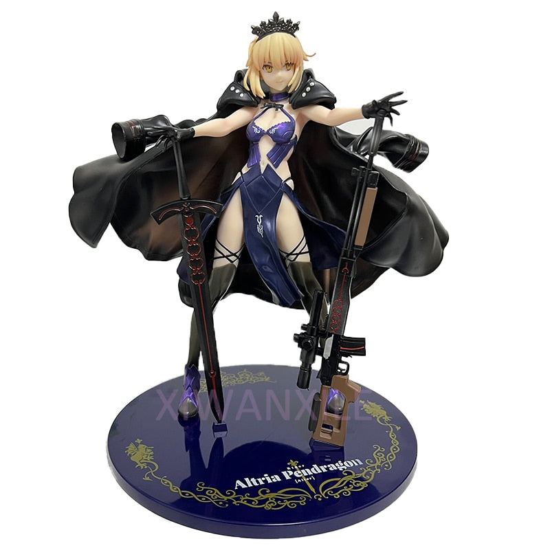 25cm Fate/Grand Order Alter Rider Sexy Anime Figure Fate/stay night Saber Action Figure Altria Pendragon Alter Figurine Doll Toy