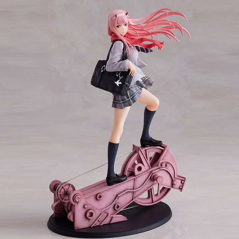 Sexy Anime DARLING in the FRANXX Anime Figure Toy Zero Two 02 Sexy Girl PVC Action Figure Collection Model Doll Toys 30cm