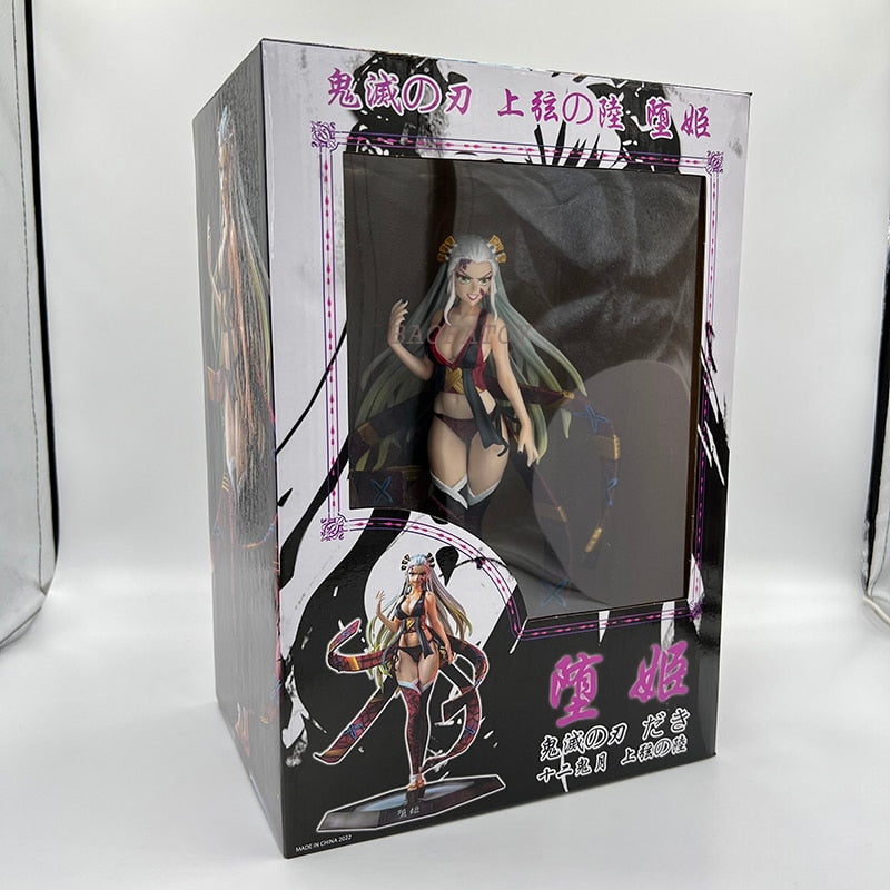 30cm Demon Slayer Juuni Kitsuki Anime Figure Gyuutarou/Daki Action Figure Kimetsu no Yaiba Kokushibou Figurine Model Doll Toys