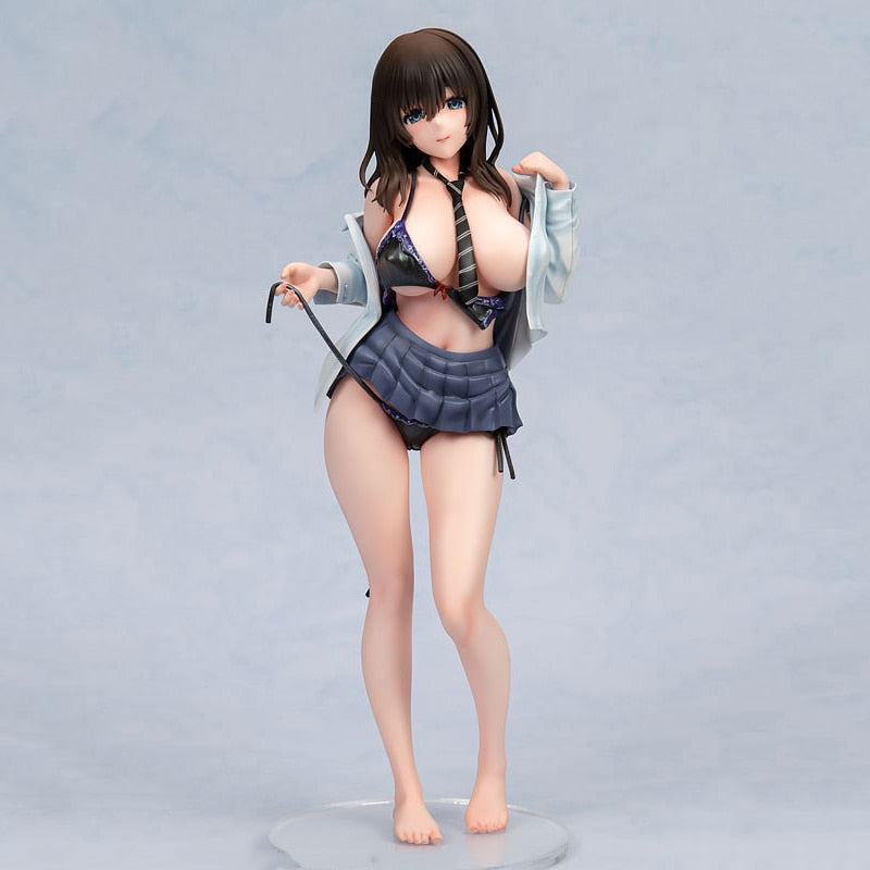 Anime DAIKI Mataro Wet NURE JK Kuromine Aya Sexy Girl 1/6 PVC Action Figure Japanese Toy Statue Collection Model Doll Gifts