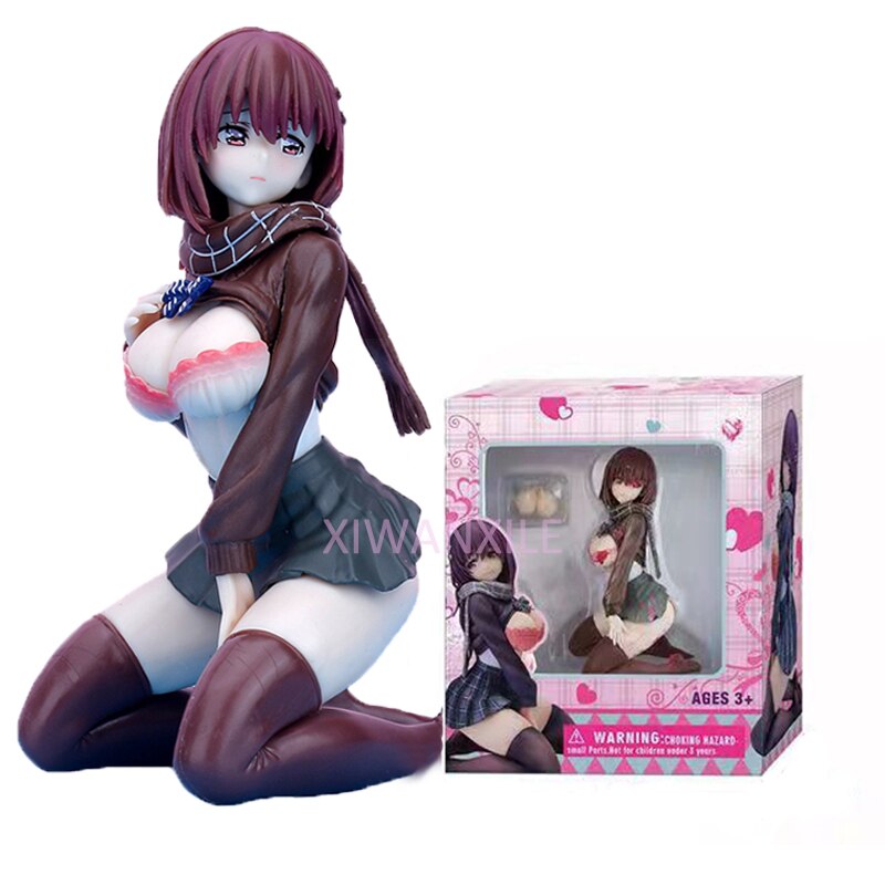 15cm SkyTube Hentai Figure Masoo Haiume Sexy Girl Anime Figure Illustration by Yom Action Figure JK Muicha Imashita Figure Doll