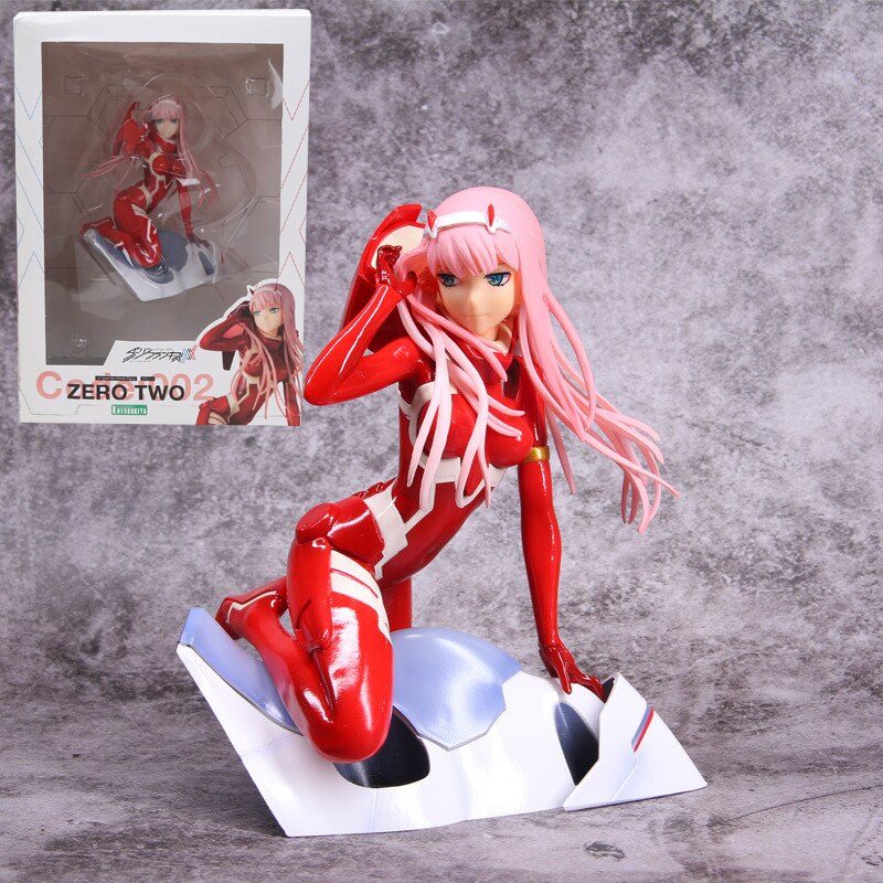 Sexy Anime DARLING in the FRANXX Anime Figure Toy Zero Two 02 Sexy Girl PVC Action Figure Collection Model Doll Toys 30cm