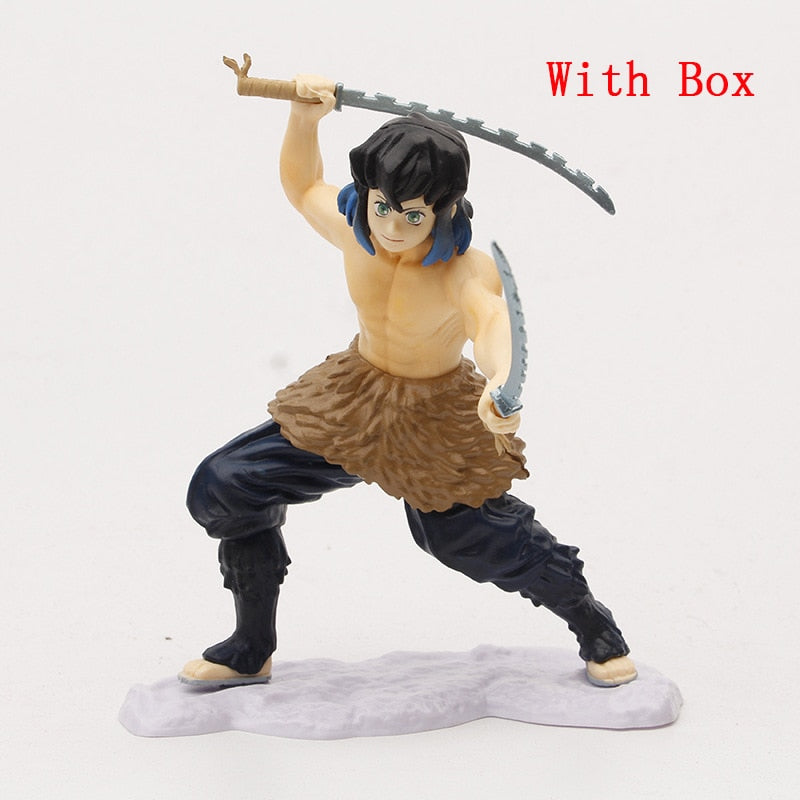 Kimetsu no Yaiba Anime Figure Hashibira Inosuke Action Figure ARTFX J Demon Slayer Kamado Tanjirou Figurine Model Doll Gift