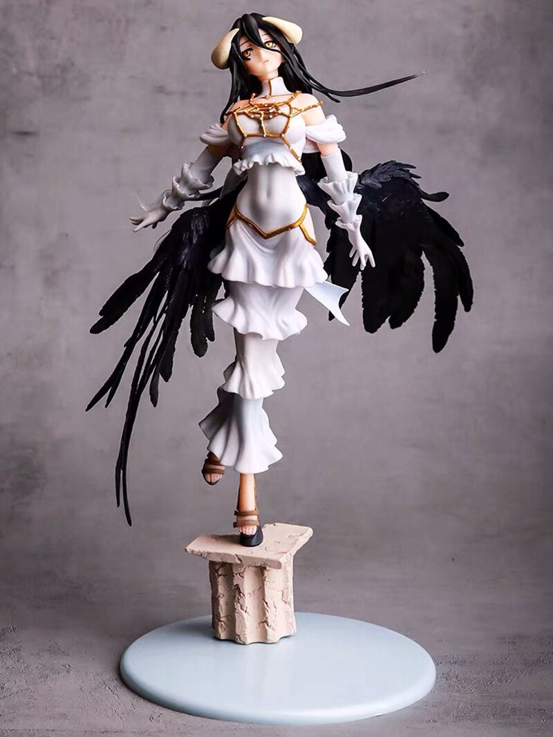 32cm Overlord Anime Figure Albedo -Swimsuit Action Figure Overlord III Albedo so-bin Ver Sexy Figure Collection Model Doll Toys