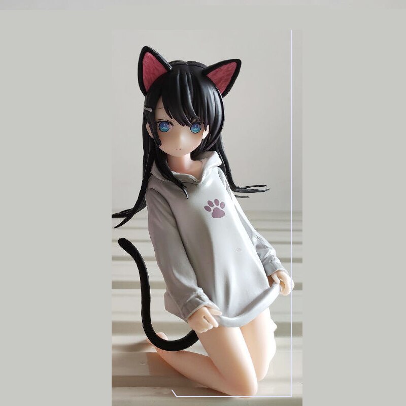 Japanese Anime Girls Collection Action Figure Beautiful Girl Sexy Lady Pvc Model Computer Case Decoration Toys For Young People