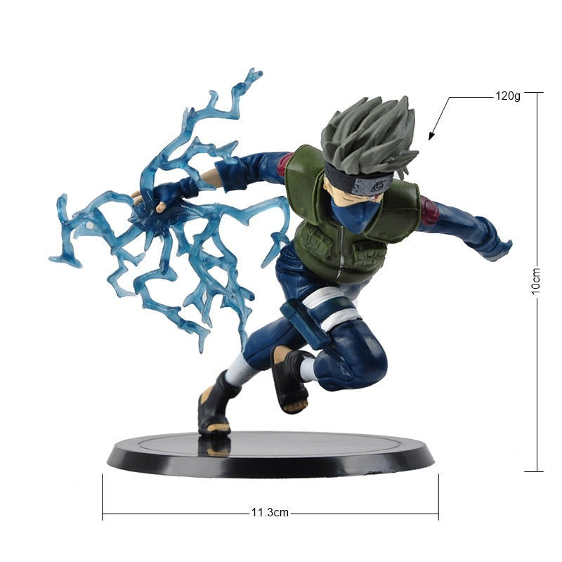 Naruto Anime Figures Naruto Sasuke Hatake Kakashi Gaara Uchiha Itachi PVC Model Decorate Toy For Children's Birthday Gifts