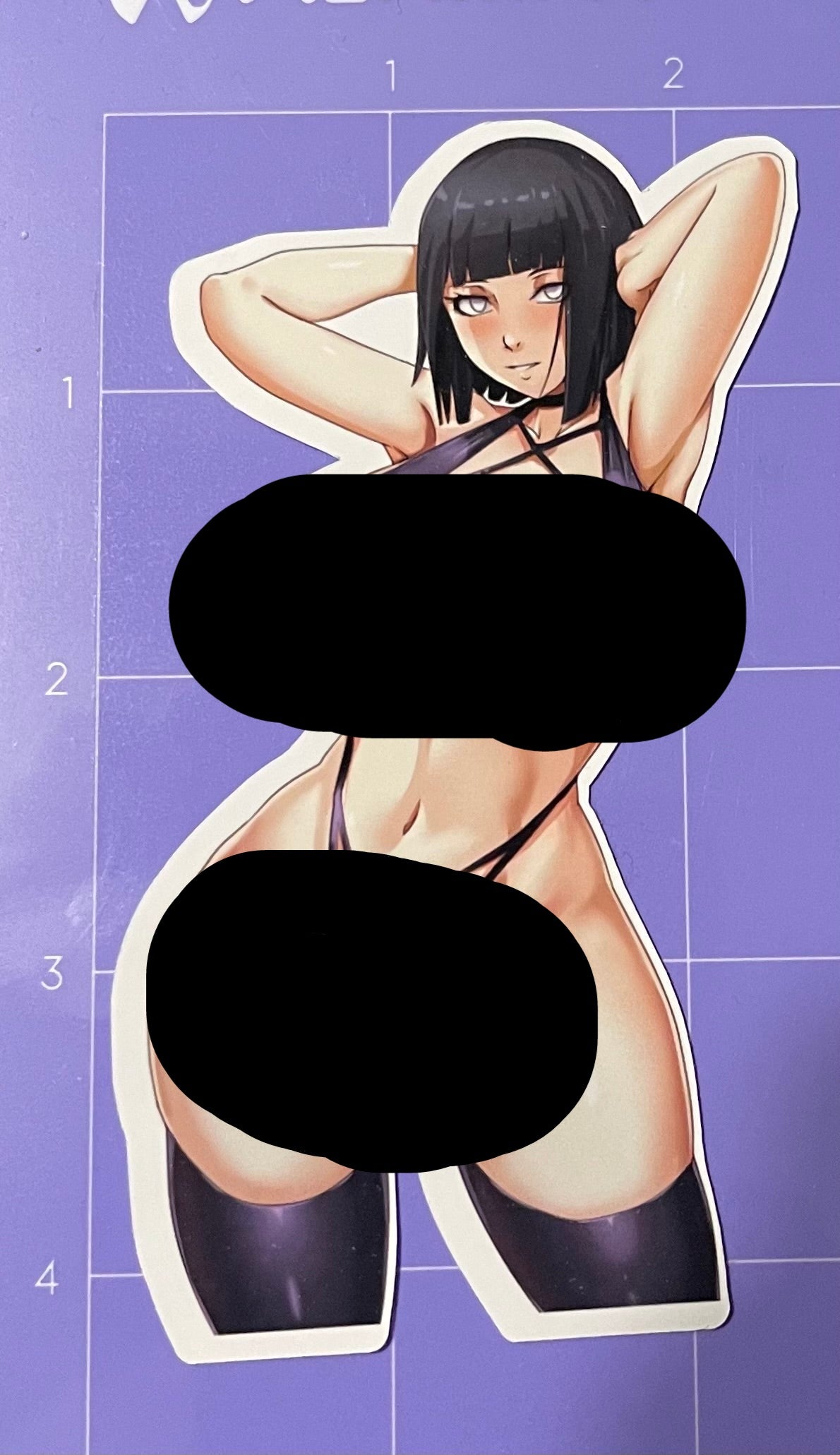 Anime vinyl sticker #163 Sexy Hinata