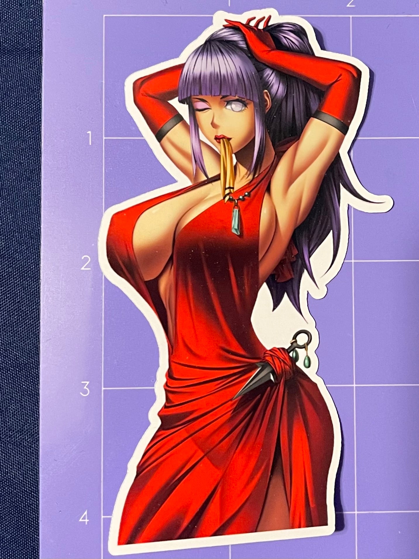 Anime vinyl sticker #38 Sexy Hinata