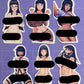 Anime 4" sexy Hinata NSFW vinyl sticker package #2