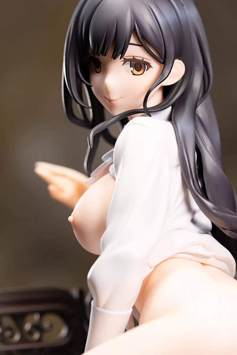 Native Sexy Library Girl 27CM PVC Japan Anime Action Figure Adult Toys Gift Collection Doll Statue Figurine Manga Figuras