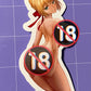 Anime vinyl sticker #84