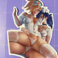 Anime vinyl sticker #6 Sexy Nurse, SFW, Hot