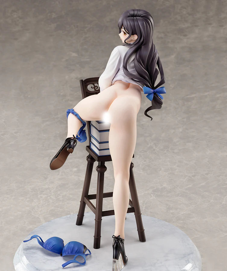 Native Sexy Library Girl 27CM PVC Japan Anime Action Figure Adult Toys Gift Collection Doll Statue Figurine Manga Figuras