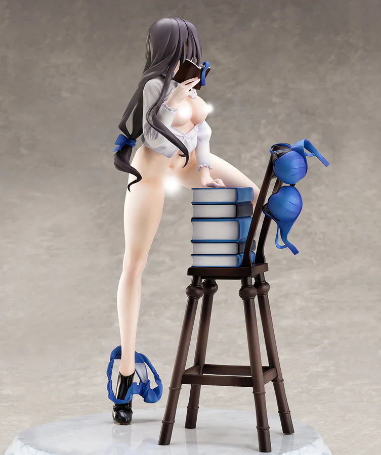 Native Sexy Library Girl 27CM PVC Japan Anime Action Figure Adult Toys Gift Collection Doll Statue Figurine Manga Figuras